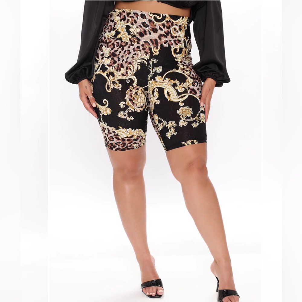 Slinky Lux Biker Shorts. Plus size NWT